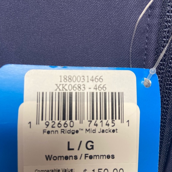 Columbia Fenn Ridge jacket blue large - Picture 2 of 8